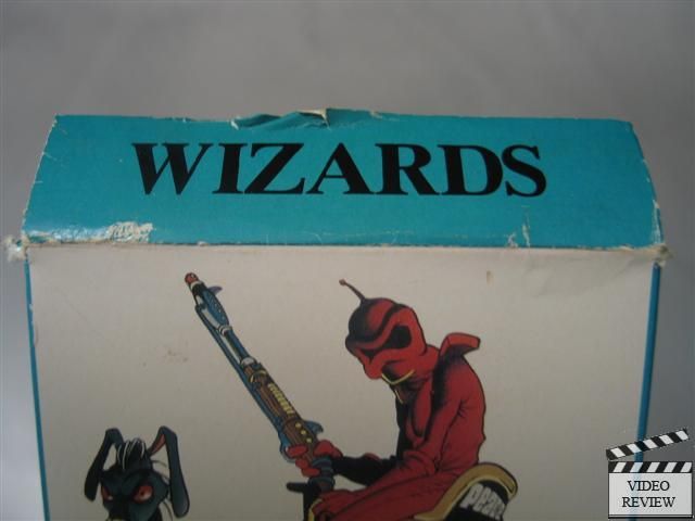 Wizards VHS Bob Holt, Mark Hammil; Ralph Bakshi  