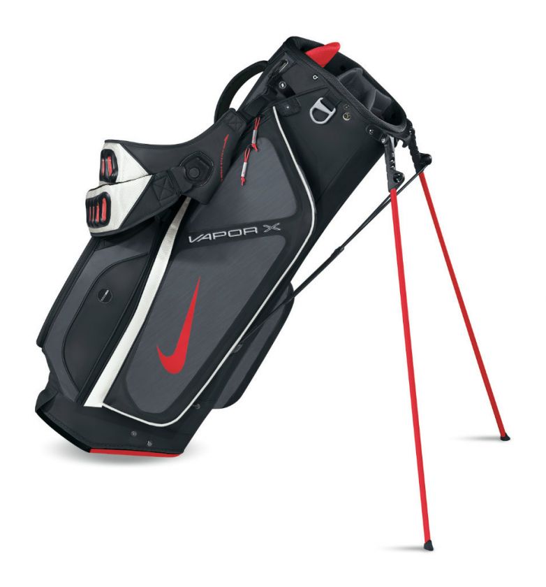 NIKE VAPOR X CARRY Golf Bag   BLACK/UNIVERSITY RED/DARK GREY  