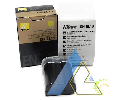 Nikon Original EN EL15 ENEL15 Battery Pack for D7000  
