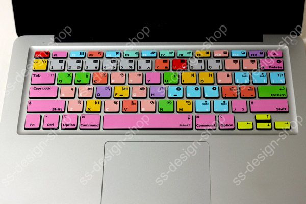 Final Cut Pro Shortcut Keys Mac Keyboard Sticker Decal Art for Apple 