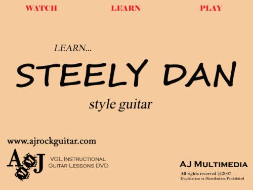 Custom Guitar Lessons   Learn Steely Dan, vol.2  
