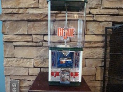 Vintage Northwestern *GI JOE* Gumball/Candy/Peanut Vending Machine 