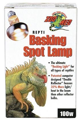 Zoo Med Repti Basking Spot Lamp 150w Bearded Dragon  