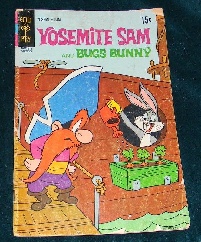   Gold Key COMIC BOOK Yosemite Sam & Bugs Bunny #1 December Warner Bros