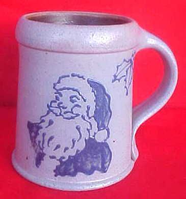 1992 Dated ROCKDALE UNION STONEWARE Christmas Mug  