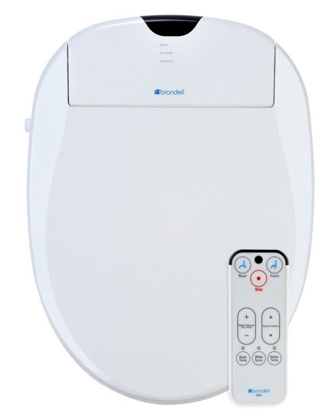 Brondell Swash 900 Bidet Toilet Seat *White *ELONGATED or ROUND  